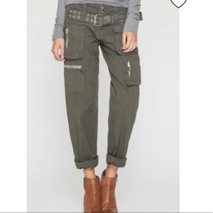 PETE & GRETA BY JOHNNY WAS- Poplin Cargo Pants